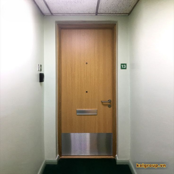 Tìm hiểu về công nghệ sản xuất cửa gỗ chống cháy 1 cánh